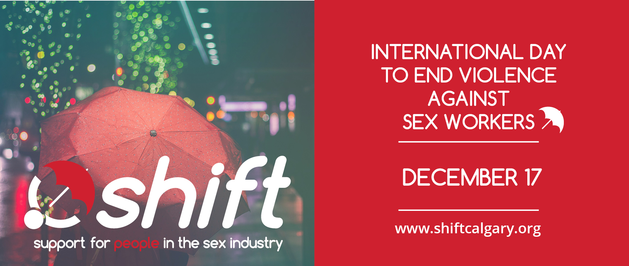 December 17th is International Day to End Violence Against Sex Workers. Stand Up for Their Human Rights!