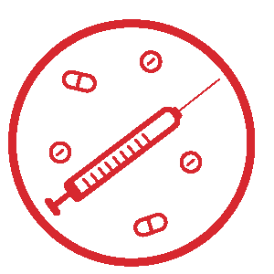 Injection and Pills Icon