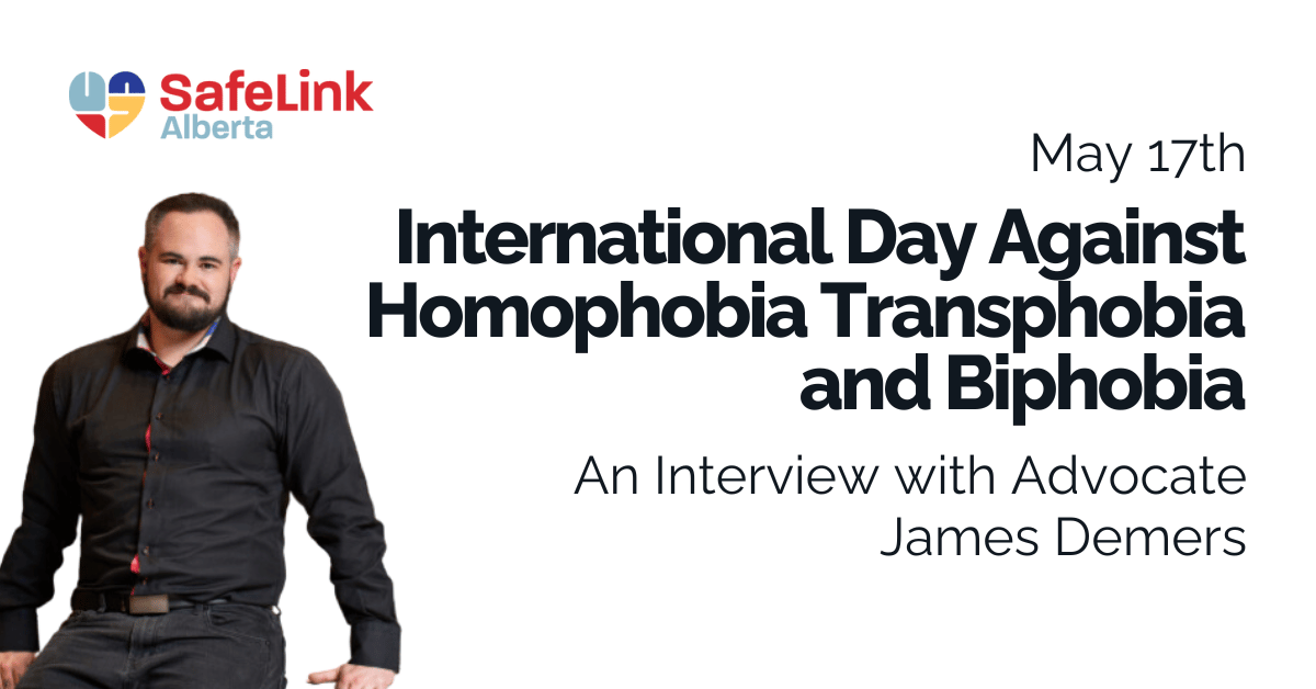 Featured image for “International Day Against Homophobia Transphobia and Biphobia: An Interview with Advocate James Demers.”